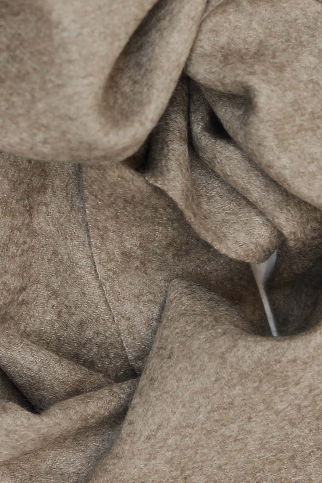 Taupe Pure Cashmere Scarf
