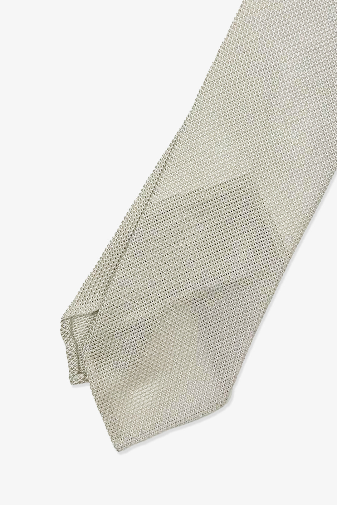 Beige Lightweight Silk Grenadine Tie