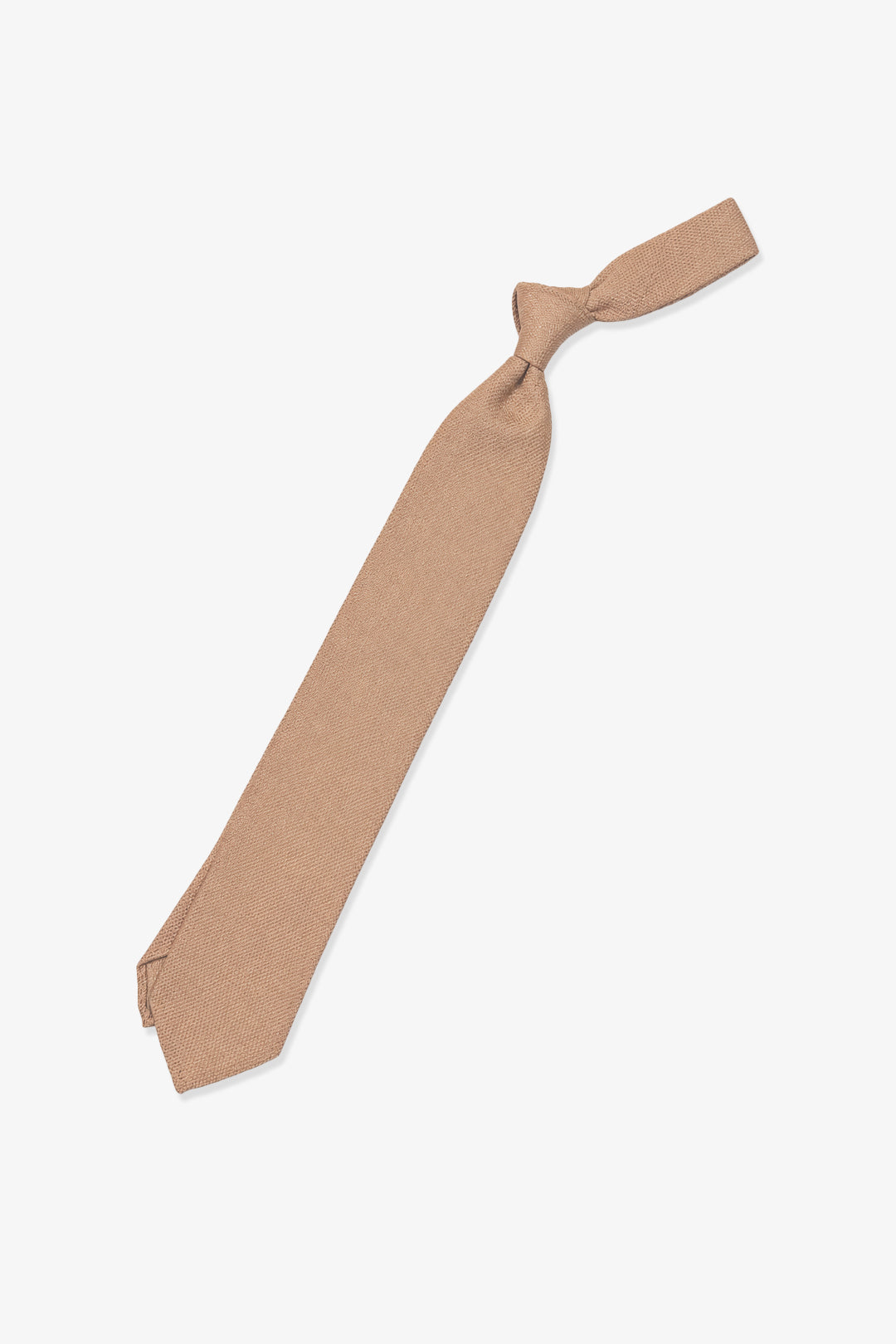 Camel Lightweight Silk Grenadine Tie