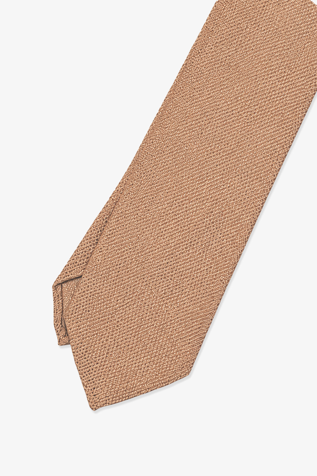 Camel Lightweight Silk Grenadine Tie