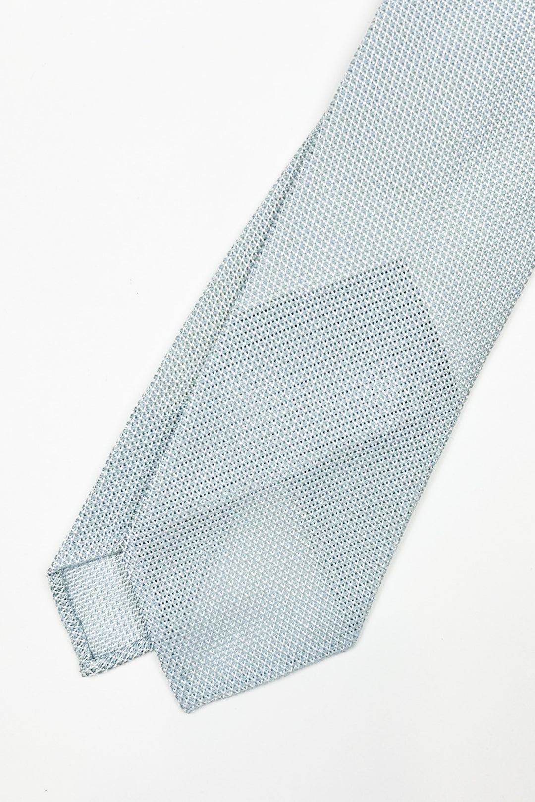 Ice Blue Lightweight Silk Grenadine Tie