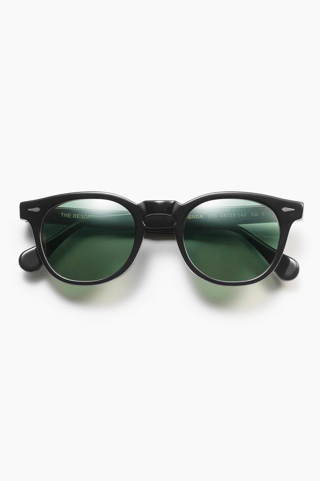Black Handmade Hacienda Sunglasses