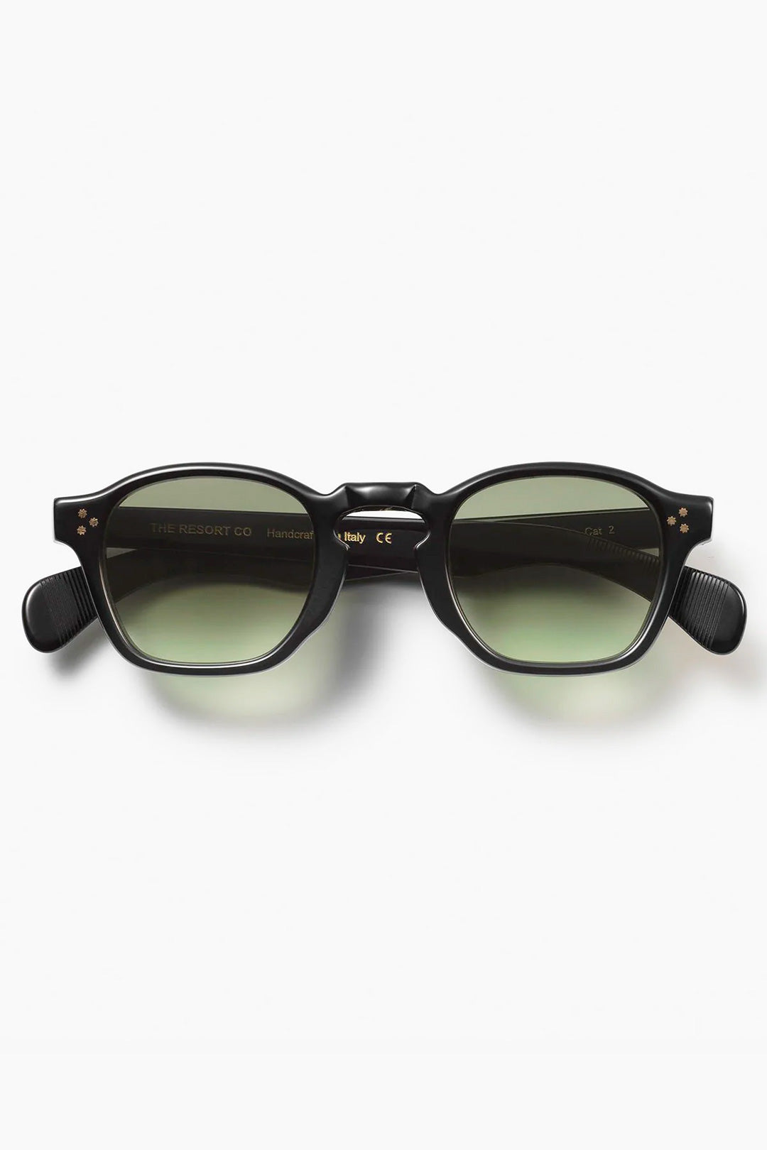 Black Handmade Riviera Sunglasses