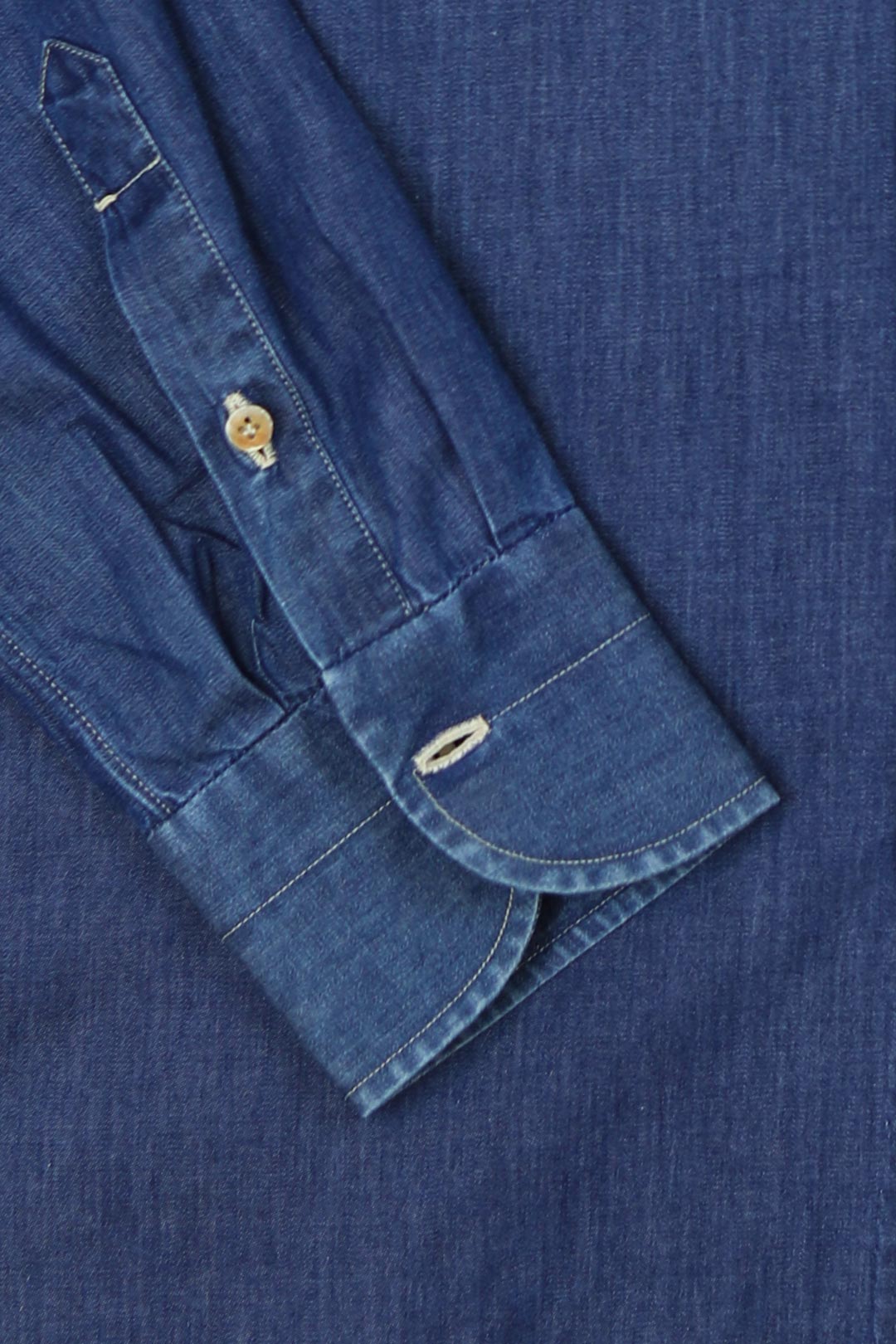 Blue Vanacore Denim Cutaway Shirt