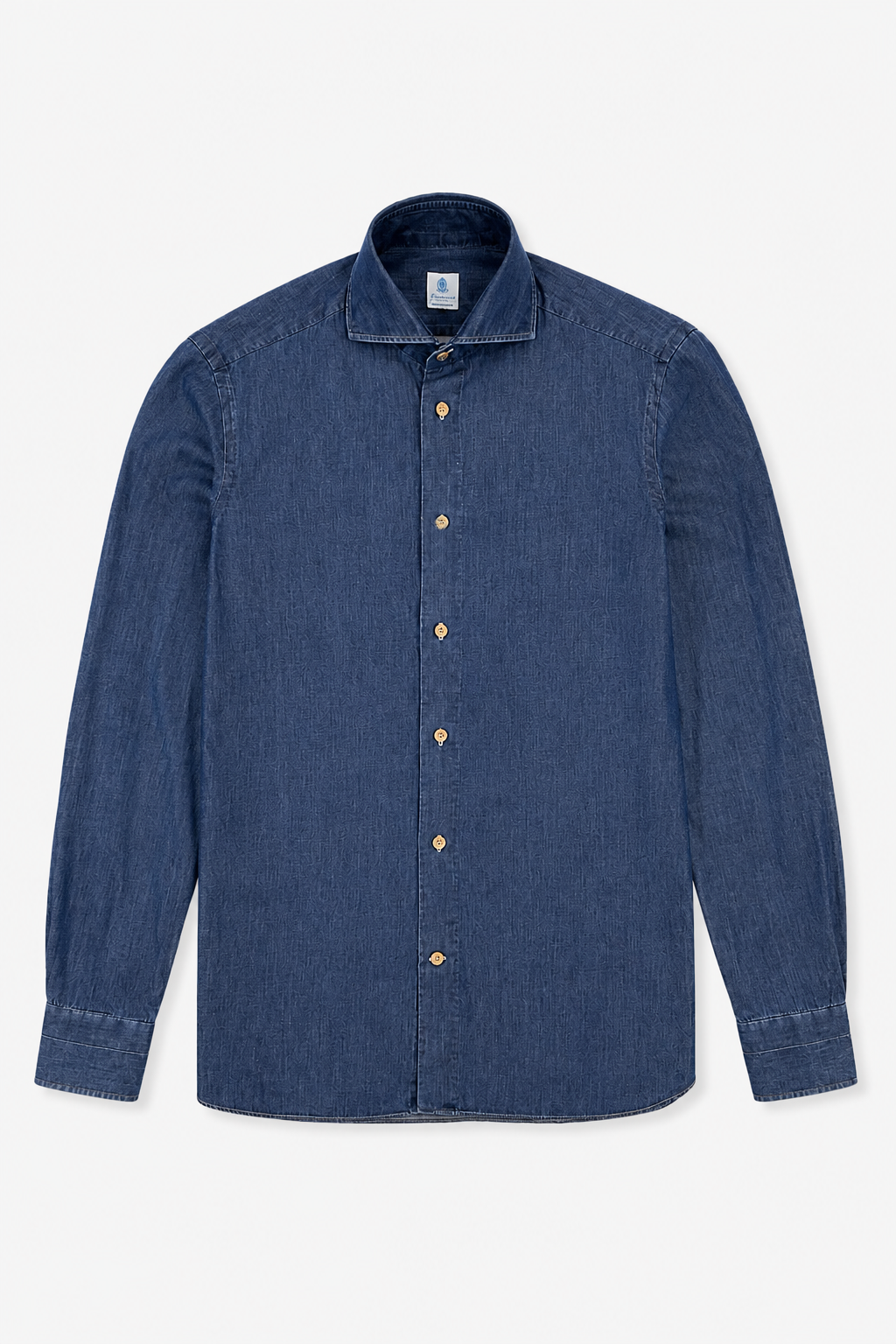 Blue Vanacore Denim Cutaway Shirt