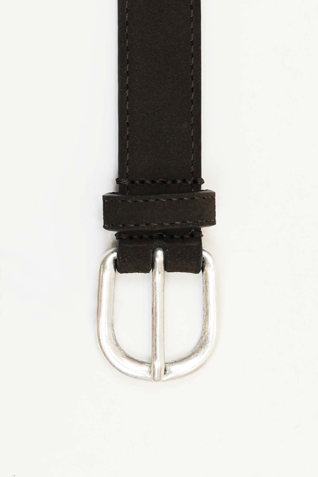 Brown Suede Small Belt