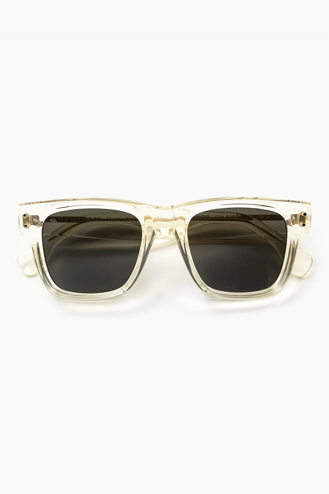 Champagne Yellow Handmade Mondo Sunglasses