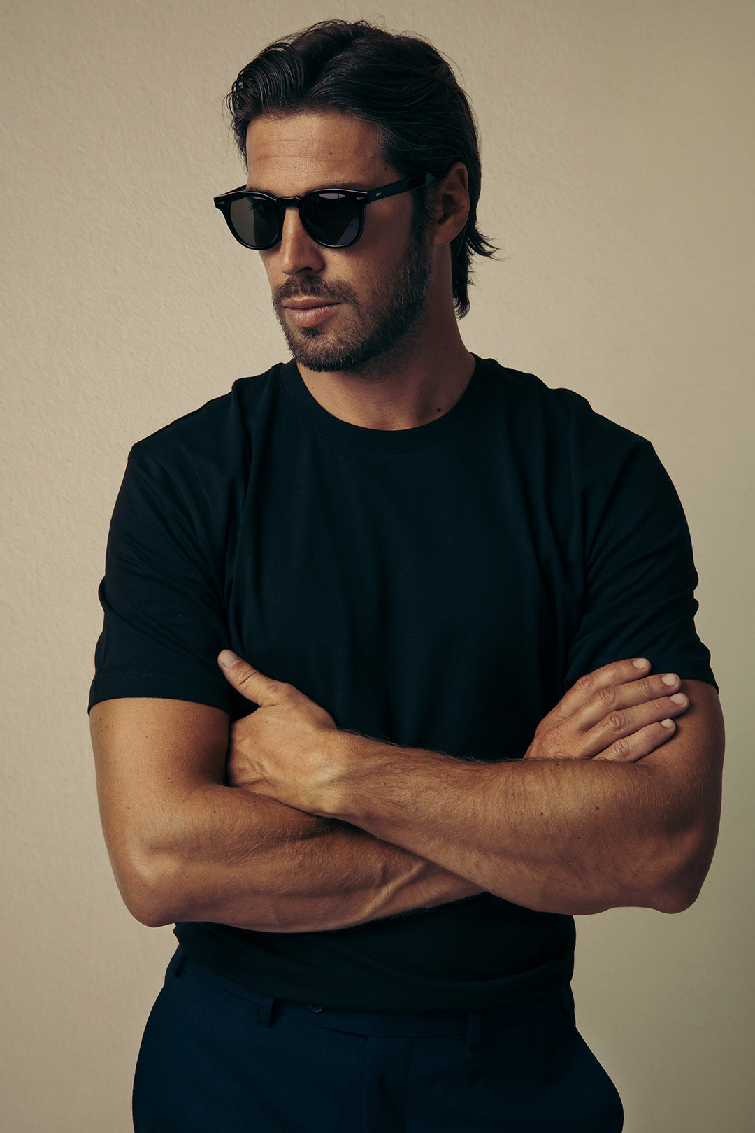Black Classic Cotton T-Shirt