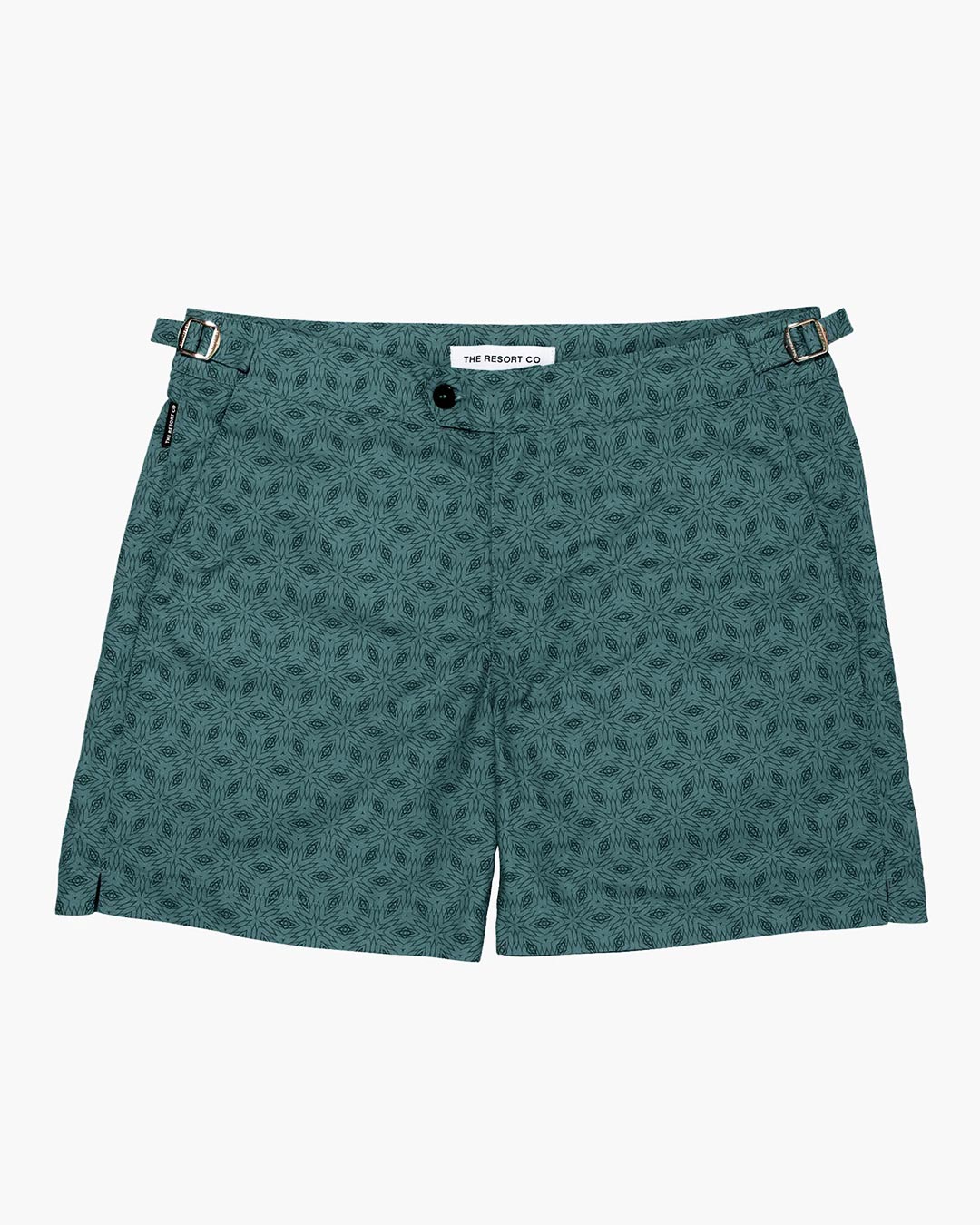 Green Tailored Seaqual Swim Shorts