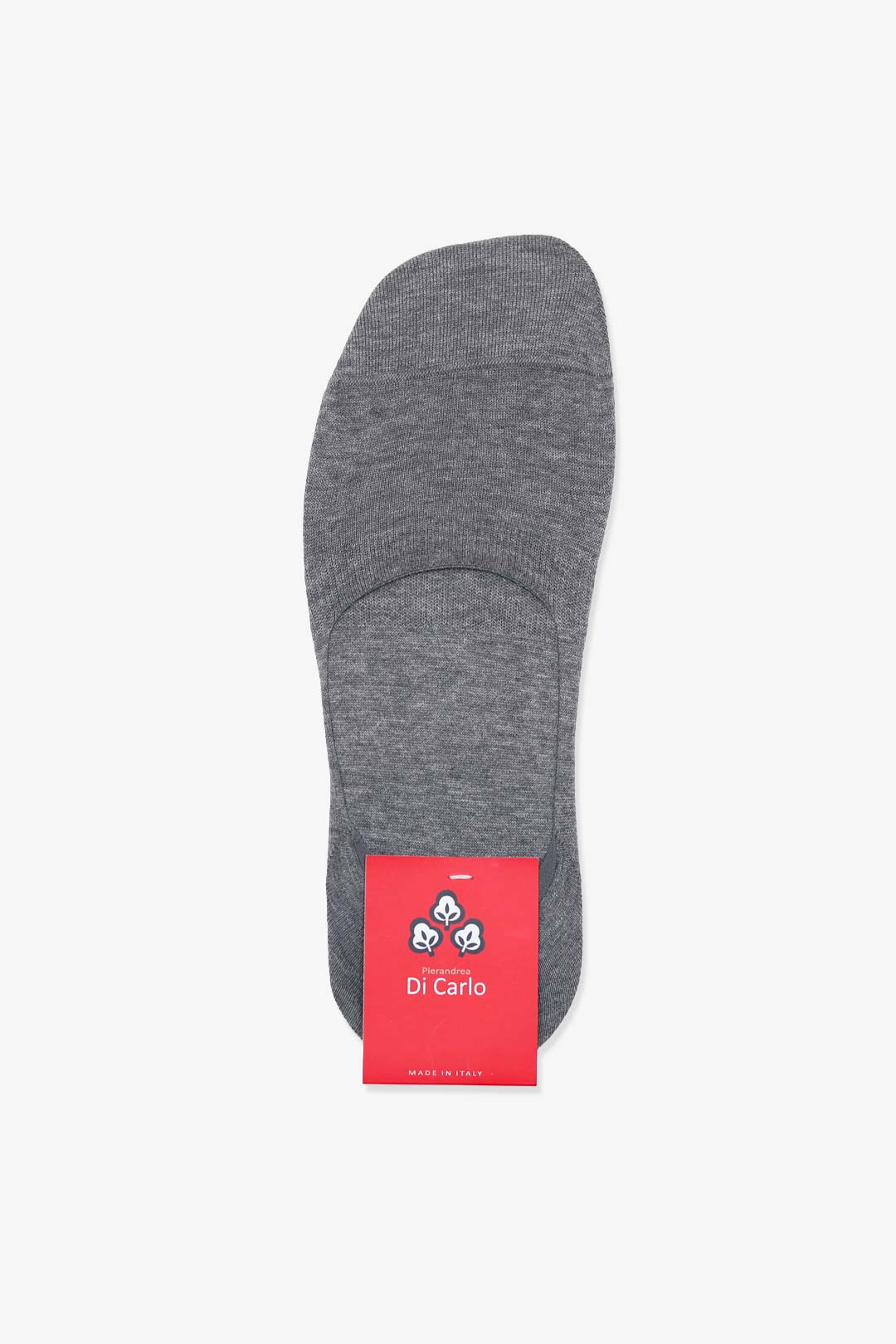 Grey Cotton Blend Invisible Socks