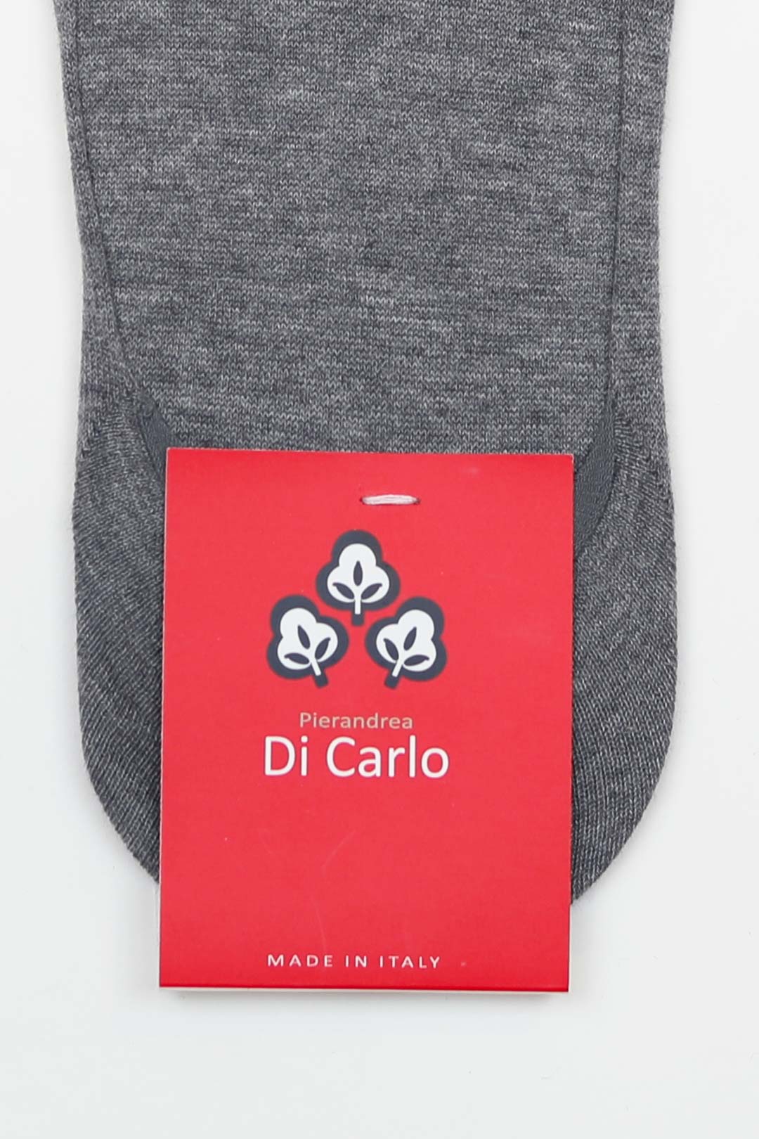 Grey Cotton Blend Invisible Socks