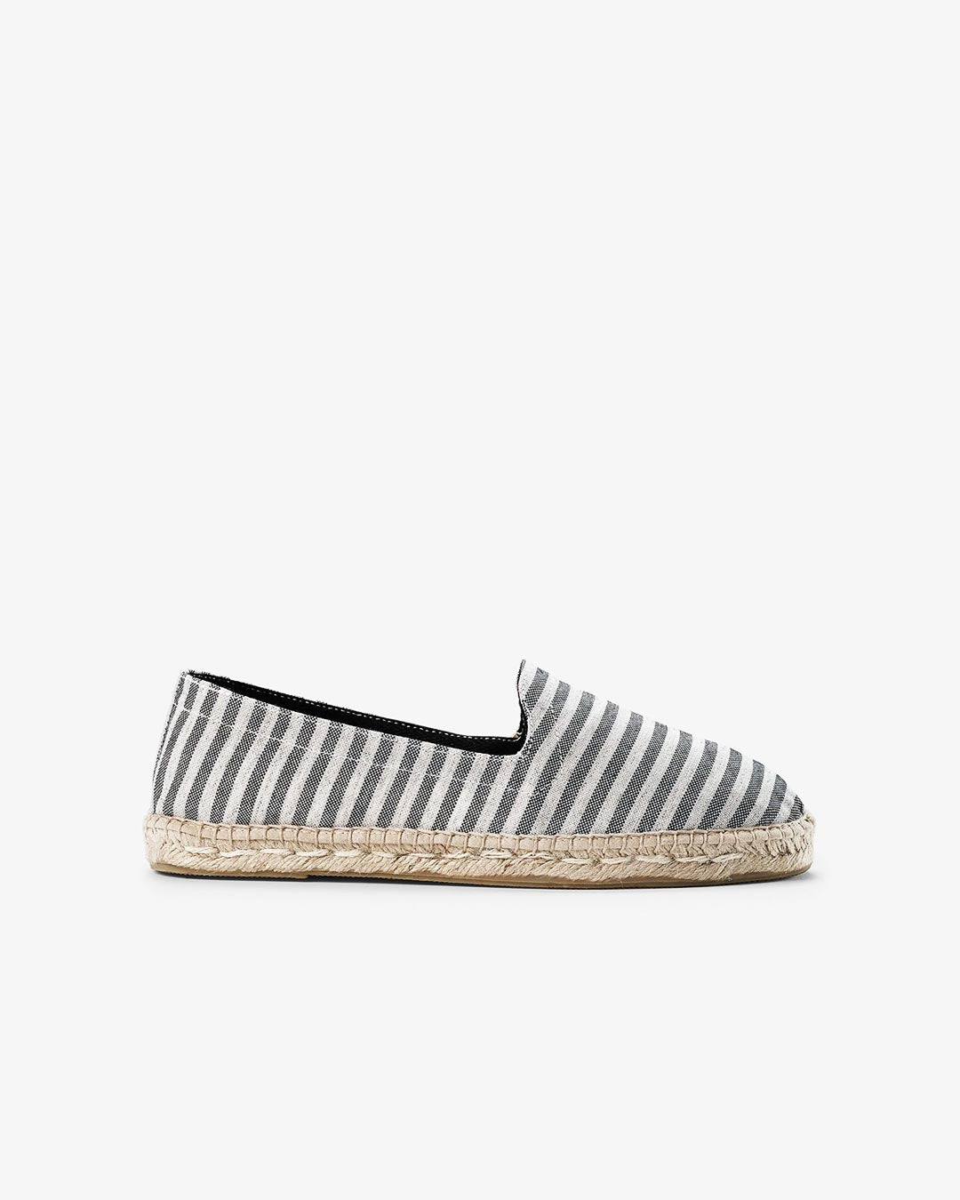 Grey Stripe Seaqual Espadrilles