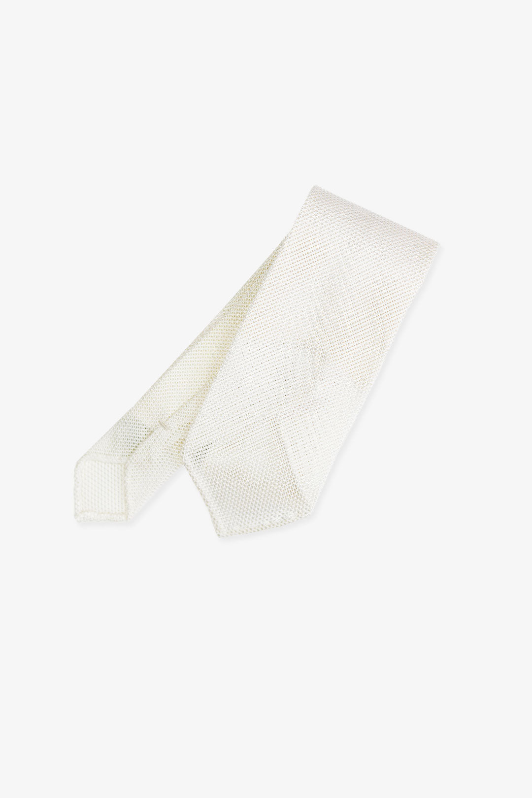 Ivory Lightweight Silk Grenadine Tie