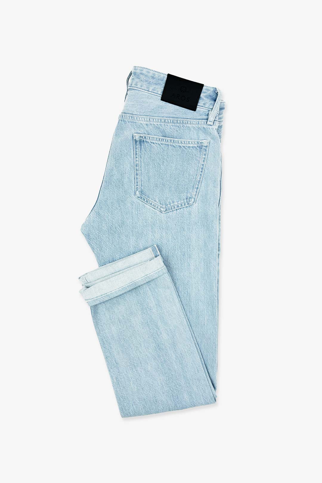 Light Blue Slim Fit Selvedge Denim Jeans