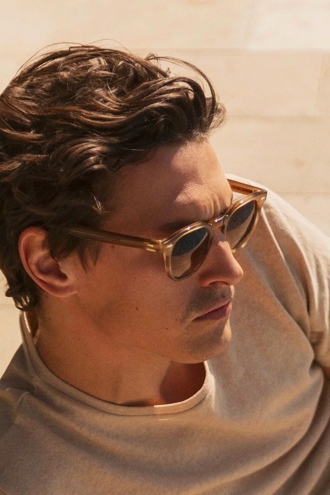 Light Brown Handmade Hacienda Sunglasses
