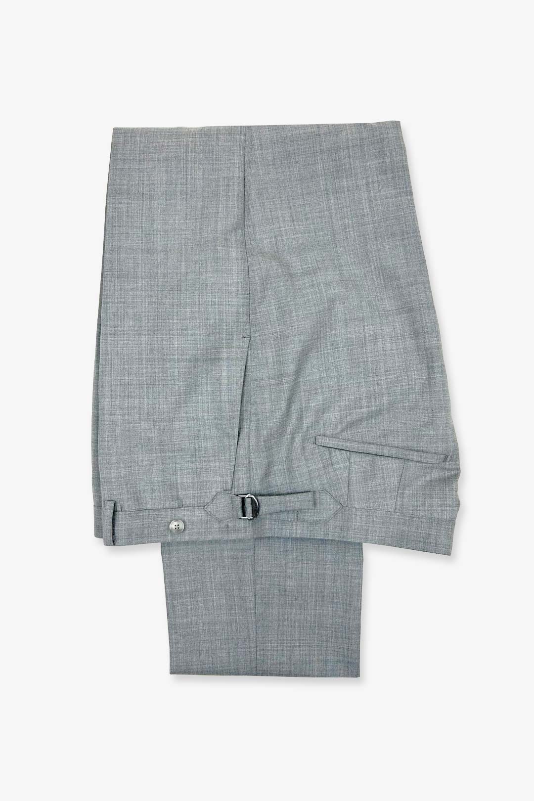 Light Grey Tropical Wool Dress Trouser