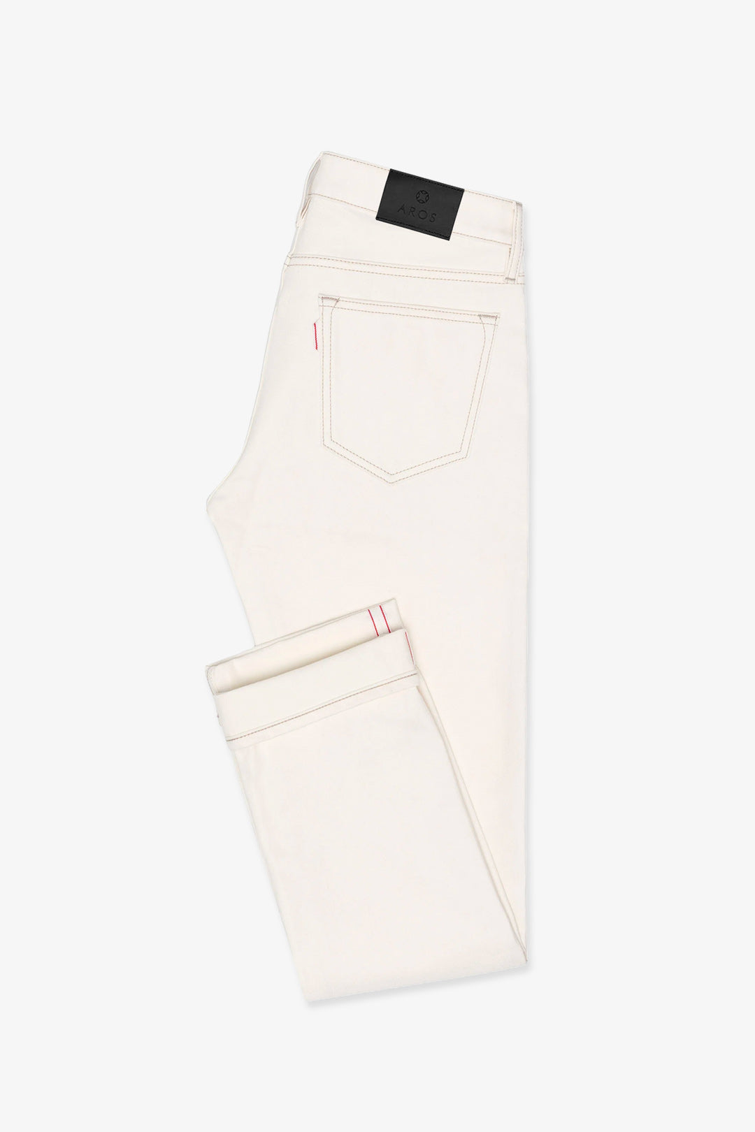 Made-to-Order Berto Off-White Selvedge Denim