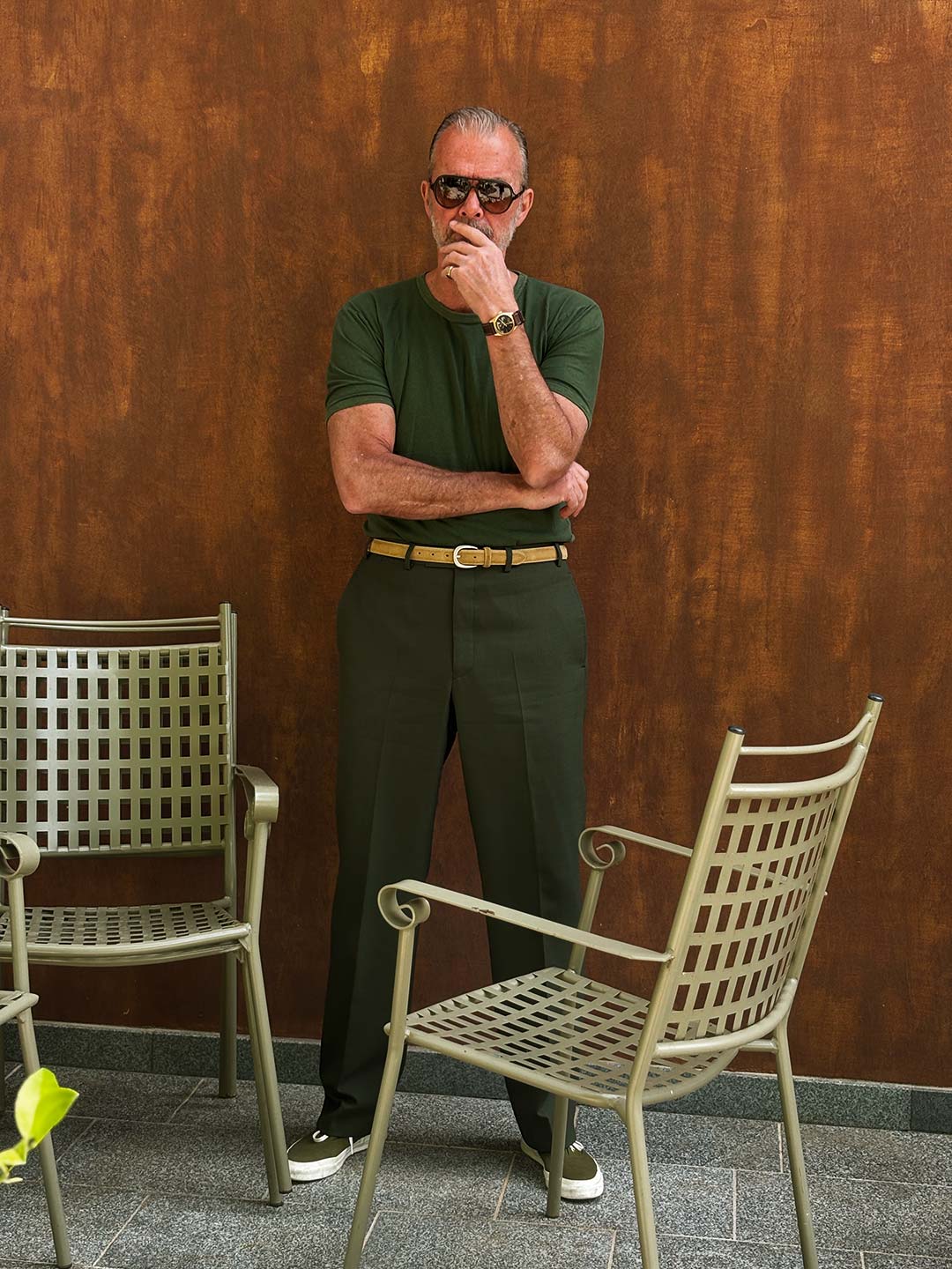 Made-to-order Lovat Green Tropical Wool Suit