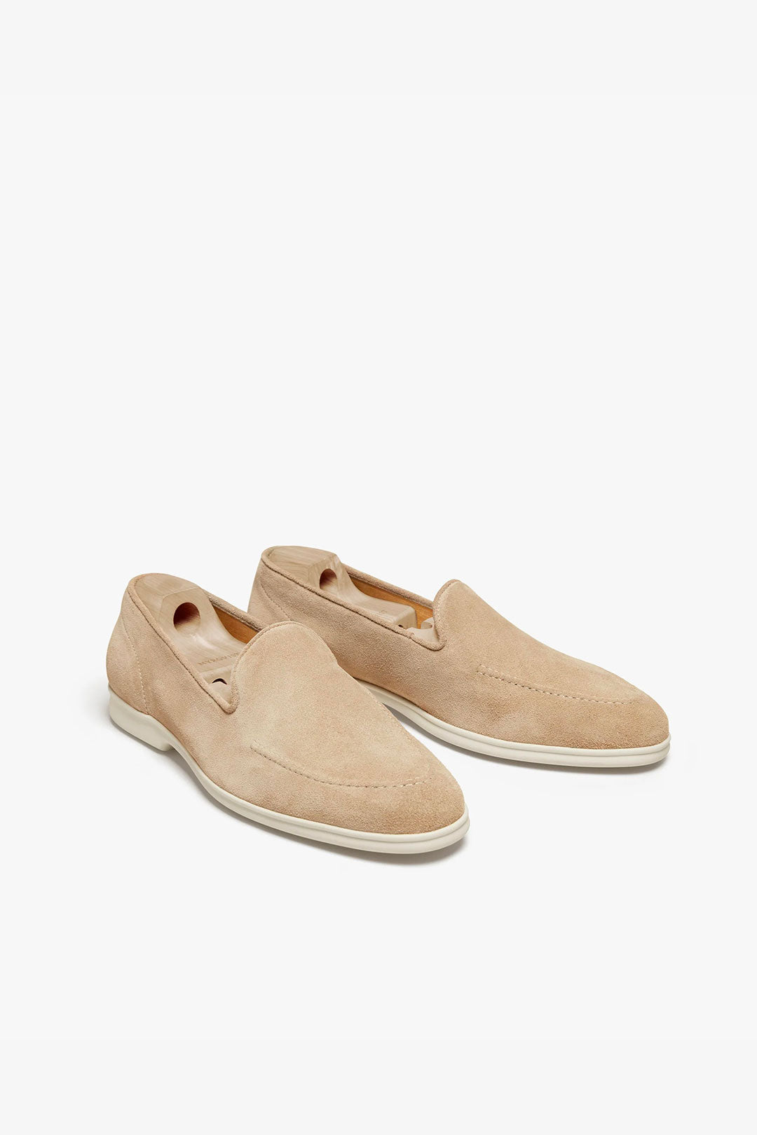 Sand Suede Summer Loafer