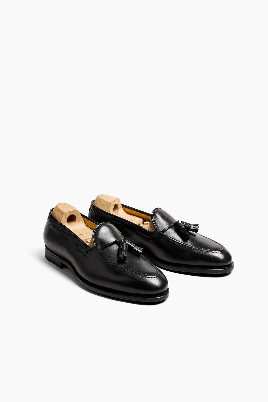 Black Calf Tassel Loafer