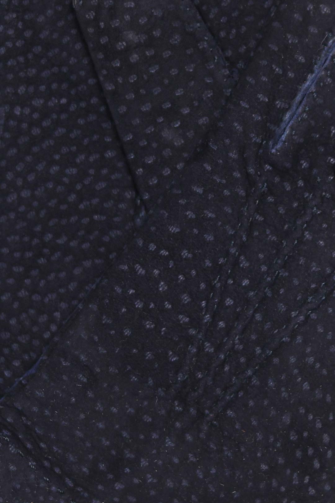 Navy Carpincho Cashmere Lined Gloves