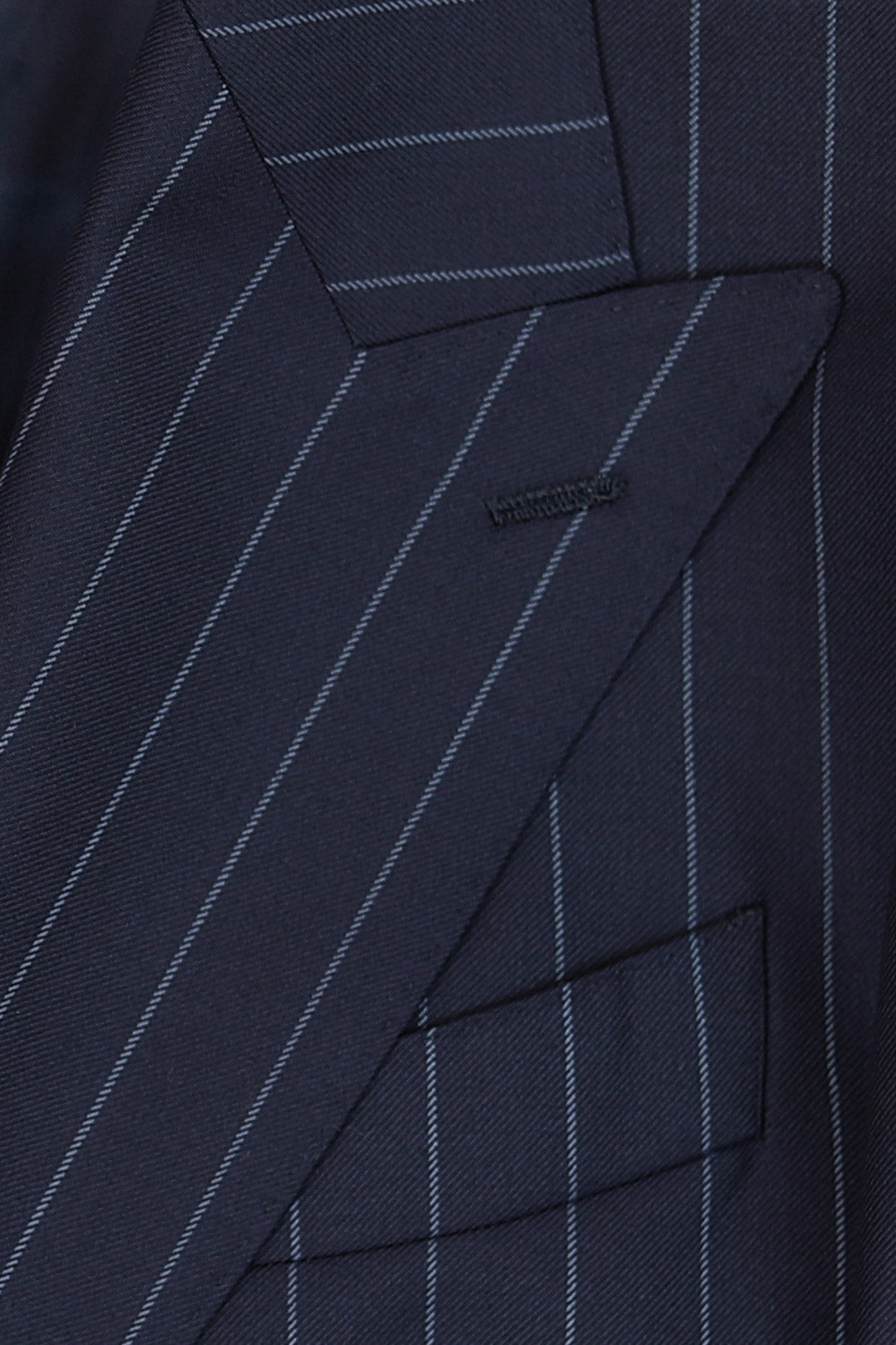 Navy S120 Wool Chalkstripe Suit