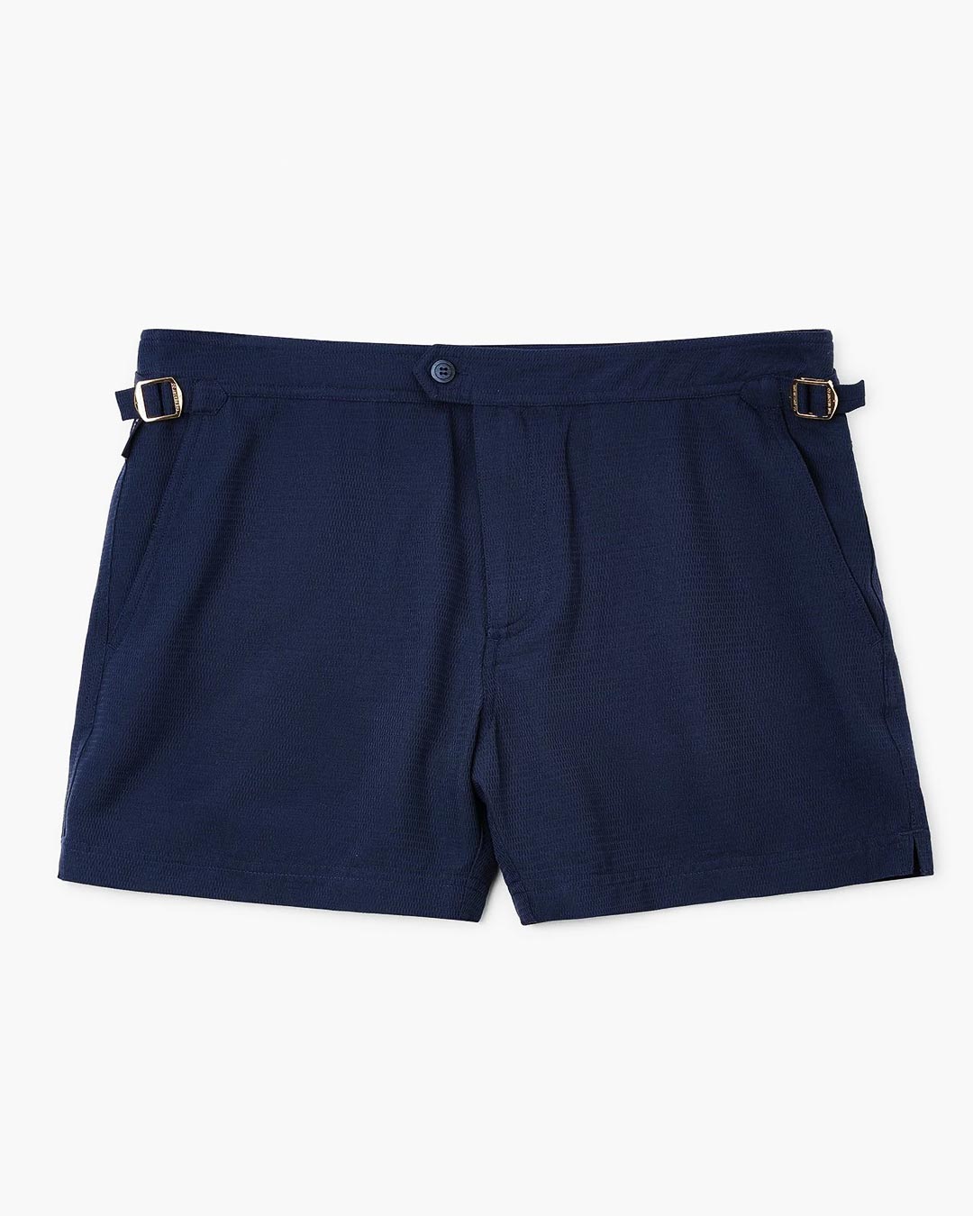 Navy Tailored Biodegradable Swim Shorts