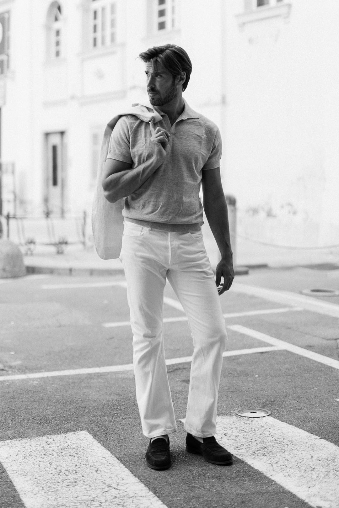Off-White Selvedge Denim Bootcut Jeans
