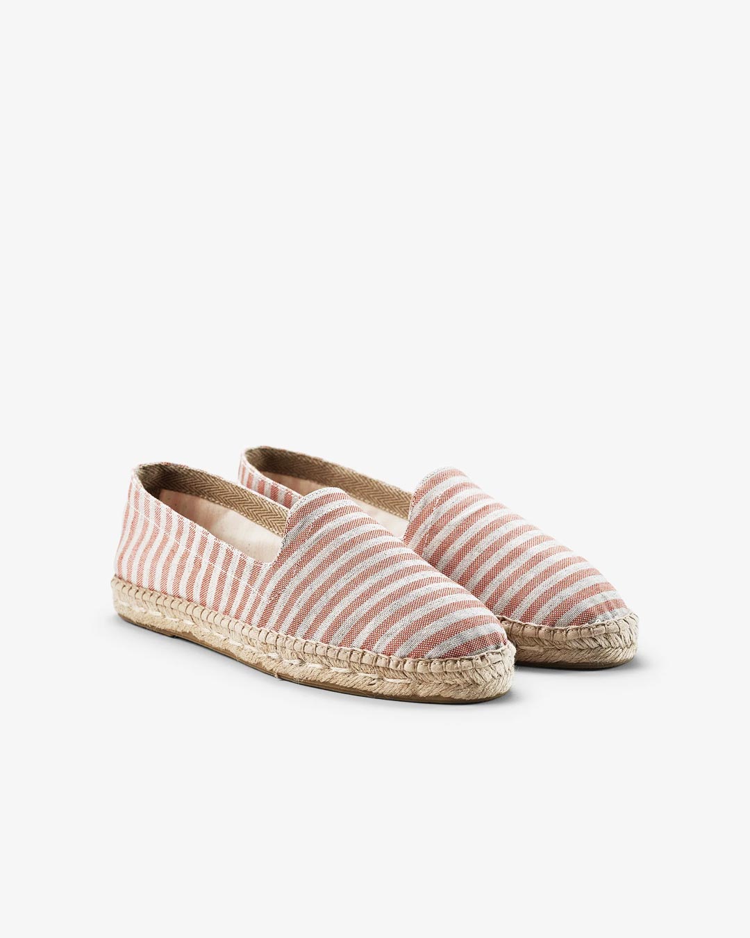 Orange Stripe Seaqual Espadrilles