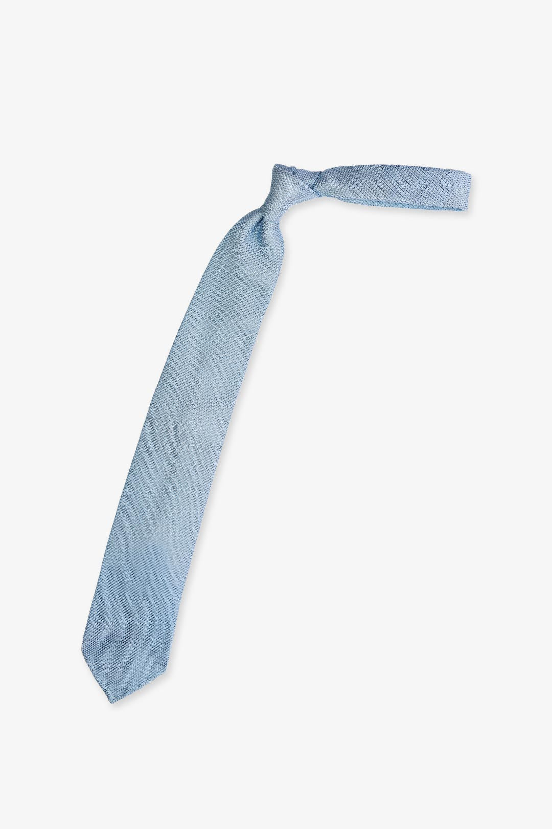 Sky Blue Lightweight Silk Grenadine Tie