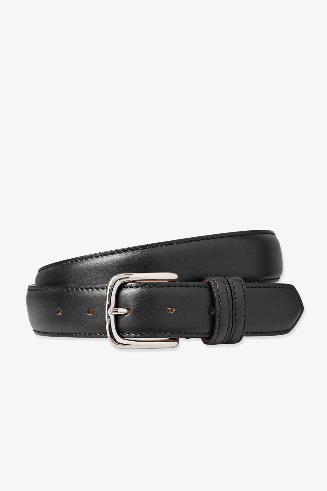 Black Leather Small Belt