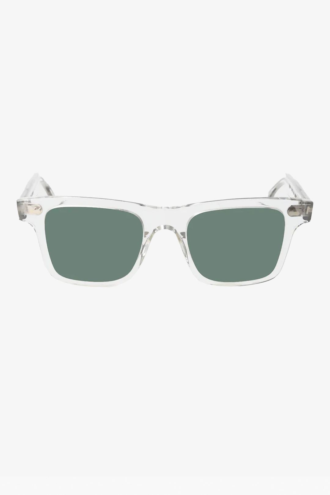 Denim Eco Transparent Bottle Green Sunglasses