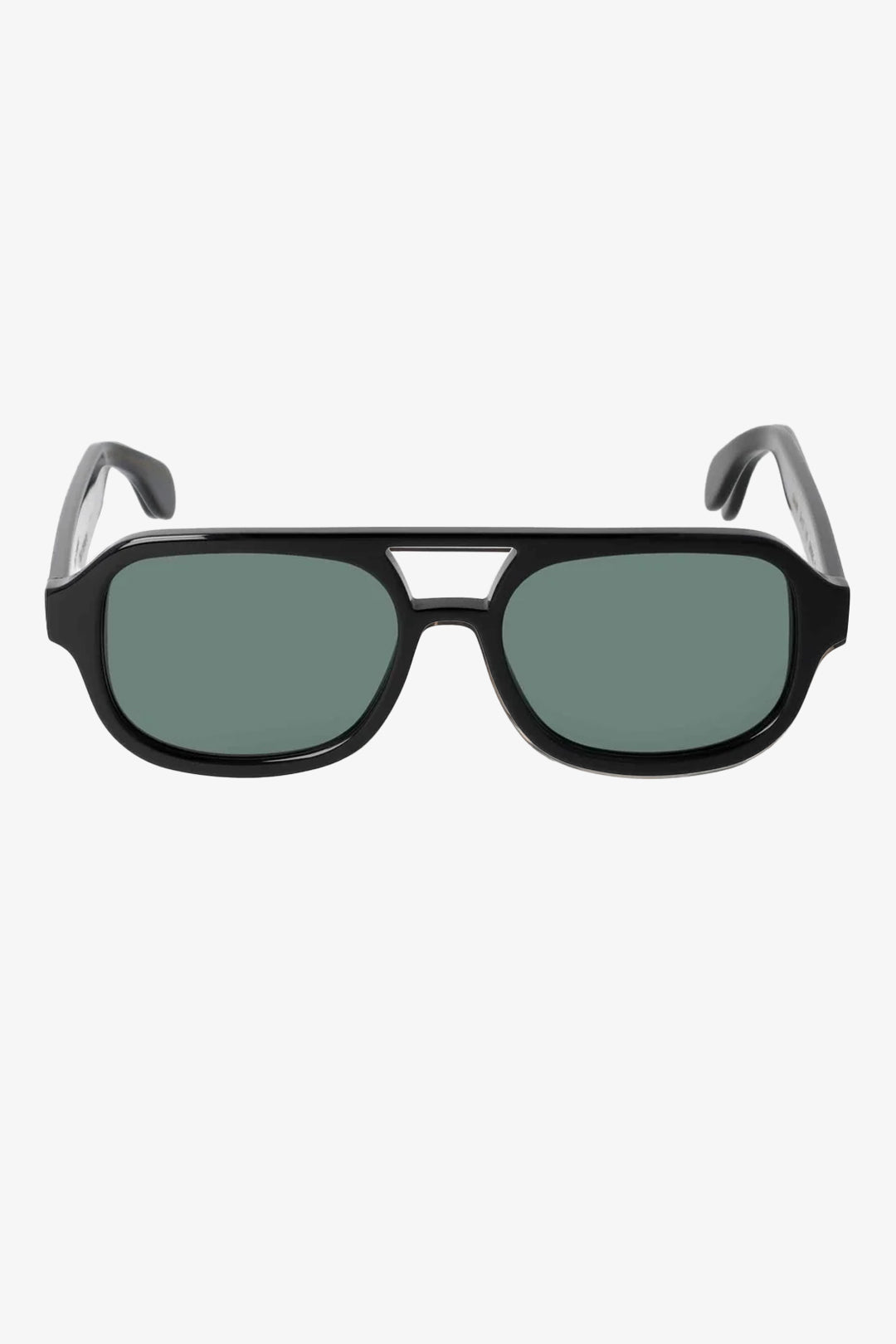 Gianni Eco Black Bottle Green Sunglasses