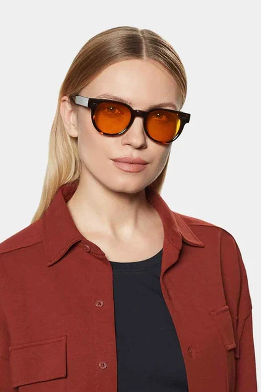 Palm Eco Dark Havana Orange Sunglasses