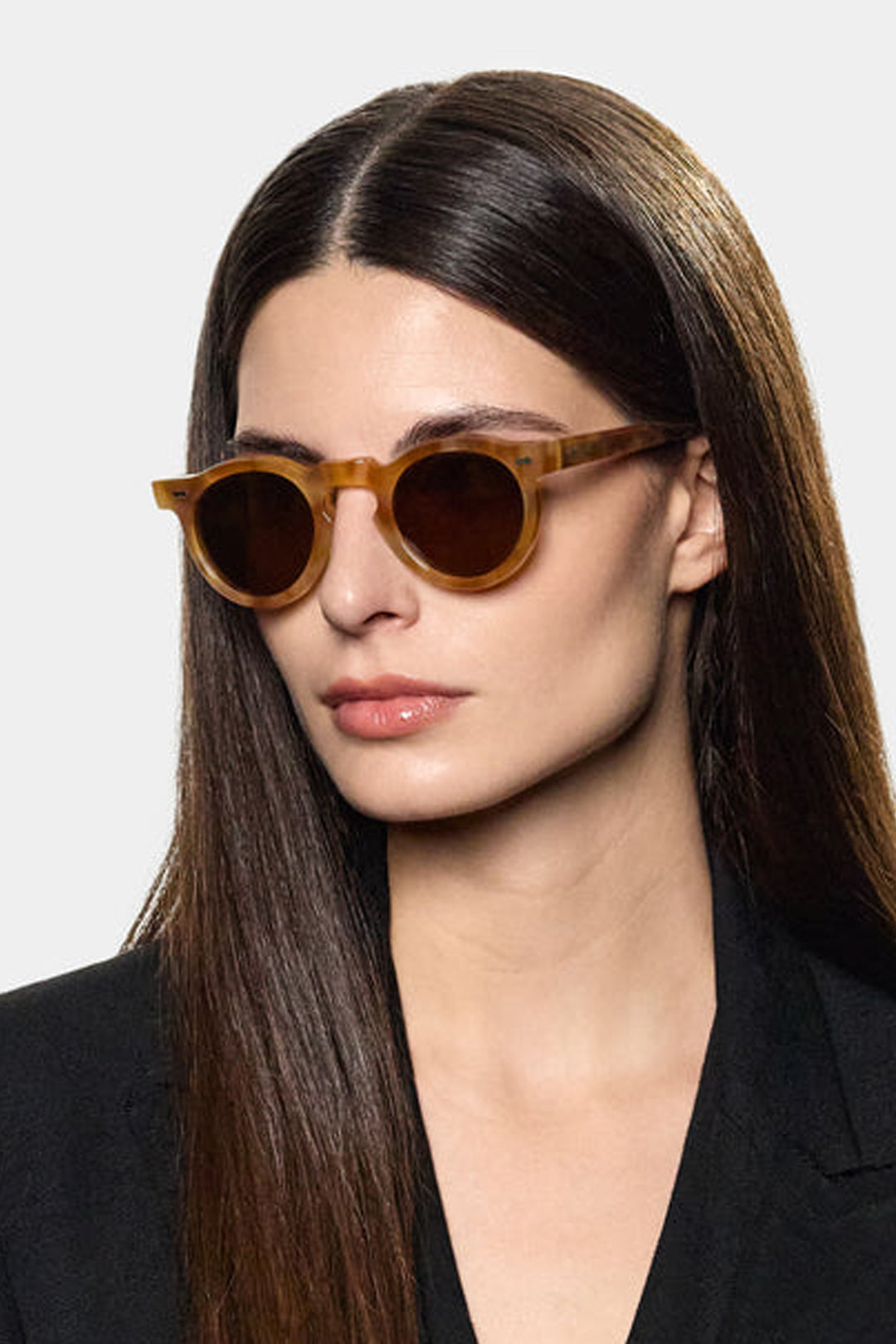 Welt Golden Havana Tobacco Sunglasses
